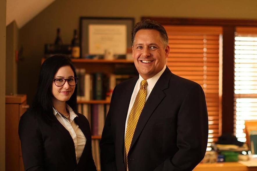 Attorney C. J. Kishish II and Legal Assistant